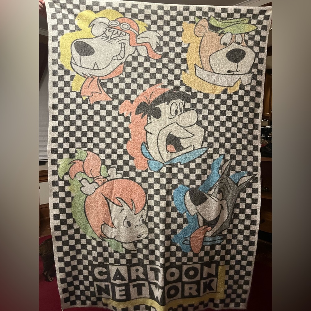 1990 Cartoon Network Towel and Lunch box